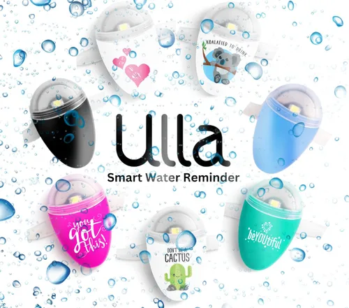 Vista 6 de ULLA - Recordatorio inteligente de hidratación, para beber más botellas de agua, se adapta a la mayoría de las botellas, la tecnología