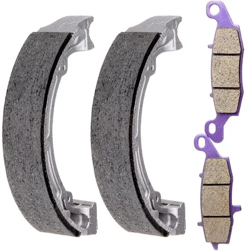 Vista 3 de SCITOO Pastillas de freno 706 FA231 para pastillas de freno delanteras y traseras de fibra de carbono Kawasaki W650 2000 2001 2002