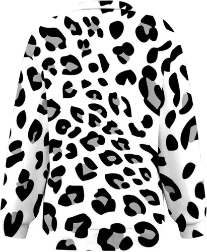 Vista 5 de Womens Zip Up Sweatshirt Oversized Tie Dye Pullover Plus Size Lapel Tunic Shirts Comfy Fashion Tops Fall Clothes
