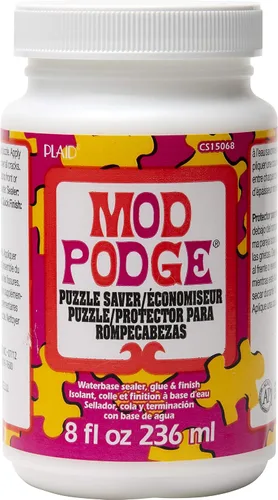 Vista 3 de Mod Podge - Protector de rompecabezas Pegamento (2 onzas), 2 onzas, Versión original 2 fl oz