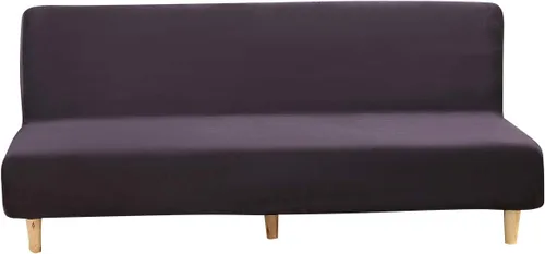Vista 39 de MIFXIN Funda elástica para sofá cama sin brazos, funda de elastano para futón, plegable, sin reposabrazos, protector de muebles para sofá cama
