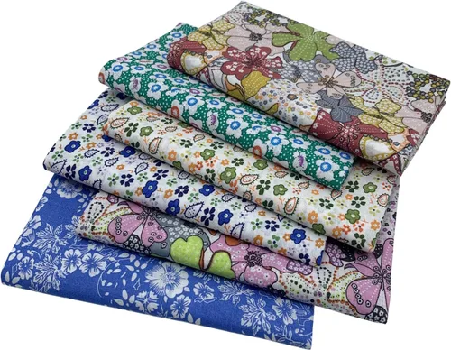 Vista 10 de aufodara 6 piezas de 19.6 x 31.4 pulgadas (19.7 in x 31.5 in) de tela de algodón precortada, rectangular, paquete de tela de algodón