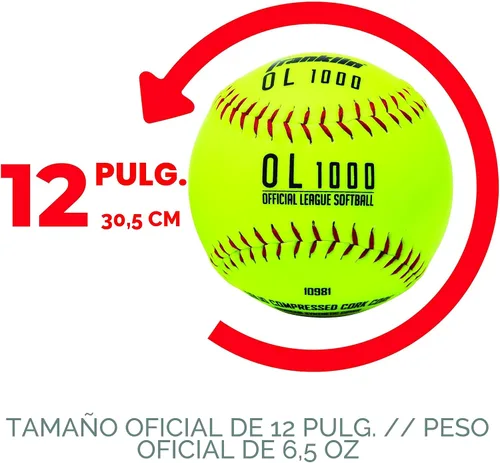 Vista 5 de Franklin Sports Practica Softballs