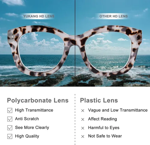 Vista 7 de Oprah Style - Lentes de lectura para mujer, de gran tamaño, con bloqueo de luz azul, para lectura de computadora con bisagra de resorte
