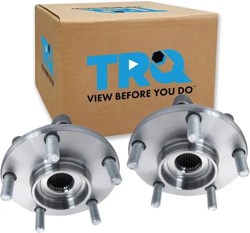 Vista 90 de Conjunto de rodamiento de rueda delantera de 2 piezas y buje TRQ Compatible con Pontiac Solstice 2006-2009 Saturn Sky 2007-2010