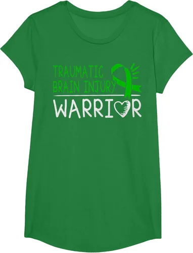 Vista 41 de Camiseta de lesión intracraneal - Camiseta de conciencia TBI, Negro, S