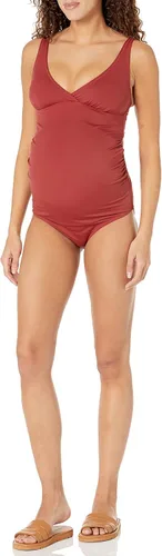 Vista 4 de Tienda Essentials Traje de baño de maternidad con cuello en V