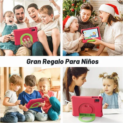 Vista 9 de Tableta para niños de 8 pulgadas, Android 15, Octa-Core 12 GB de RAM + 64 GB de ROM, tableta para niños pequeños con WiFi 6, control parental