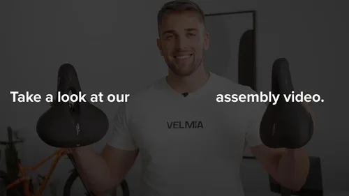 Vista 6 de VELMIA Sillín de bicicleta - Cómodo sillín para hombres y mujeres - Concepto de 3 zonas - Asiento de bicicleta impermeable con diseño ergonómico