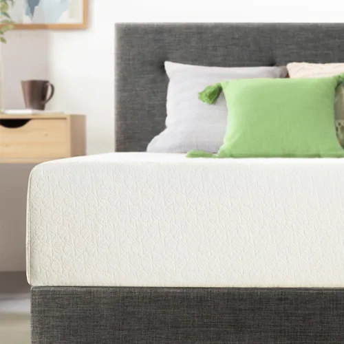 Vista 12 de Best Price Colchón de Espuma Viscoelástica de Té Verde para Niños y Adultos, Firmeza Media, Tamaño Completo de 5 Pulgadas, Bed-in-A-Box