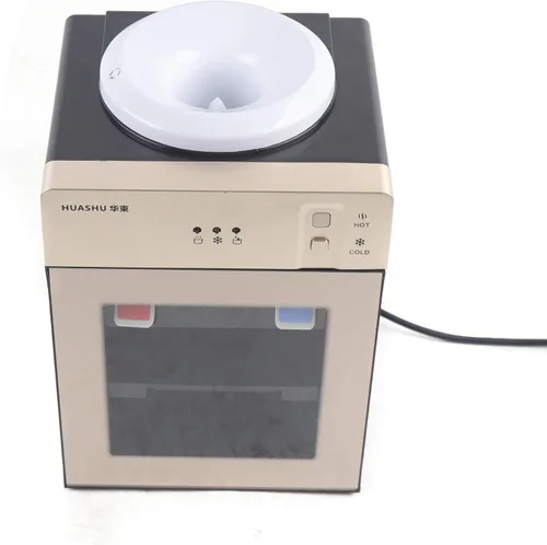 Vista 7 de Dispensador de agua fría y caliente independiente, dispensador de agua, mini refrigeración, escritorio, bebida, automático, para la oficina en casa