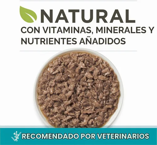 Vista 2 de Purina ONE True Instinct comida húmeda en salsa para gatos - (24) 3 onzas en latas