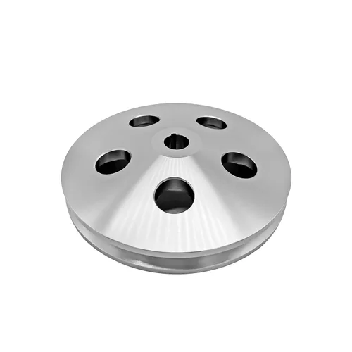Vista 2 de La polea de aluminio mecanizada GM de la sola ranura de la bomba de la dirección asistida se adapta a Chevy SBC