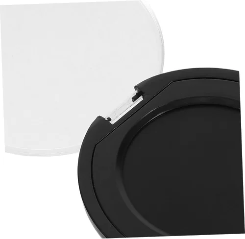 Vista 3 de OSALADI Fingerprint Ink Pad Quick Drying Erasable Thumbprint Pad for Secure Identification and Notary Use Black Base for Financial Documentation and