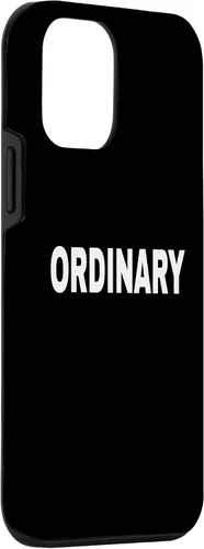 Vista 3 de Funda para iPhone 12 mini ORDINARY Mood Emotion Bold White Text Apparel