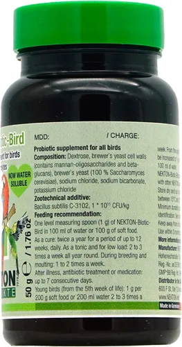 Vista 2 de Nekton -Biotic-Bird Probiótico para pájaros 1.76 oz, (1.76 oz)