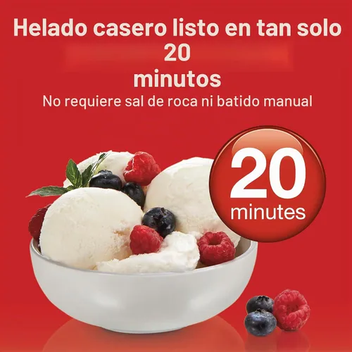 Vista 3 de Máquina para hacer helado, de Hamilton Beach, 68881, Blanco