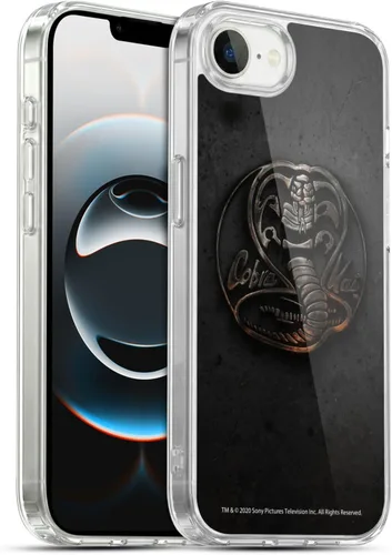 Vista 163 de Head Case Designs Funda de gel suave con licencia oficial de Cobra Kai Gold Medal Graphics compatible con Apple iPhone 7 Plus/iPhone 8 Plus