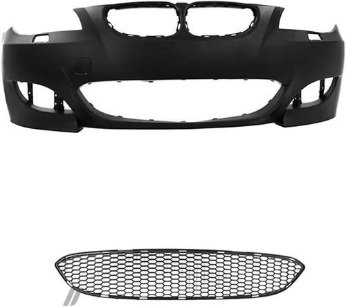 Vista 2 de West River E60 E61 5-Series Style Front Bumper Conversion Polypropylene for BMW for 525i 04-09 for 525xi 06-07 for 530i 04-10 for 530xi 06-07 for
