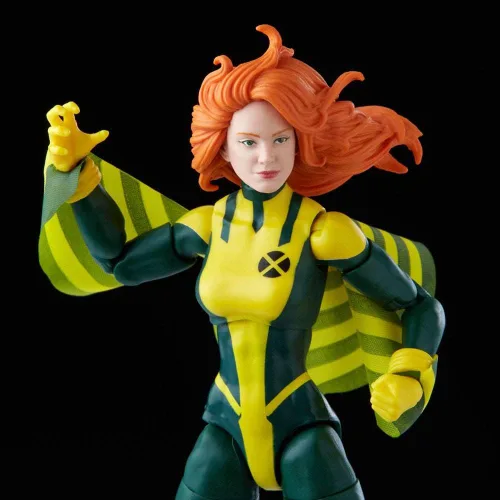 Vista 6 de Marvel Legends Series X-Men Siryn Figura de acción coleccionable de 6 pulgadas, 2 accesorios y 1 pieza Build-A-Figure