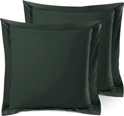 Vista 27 de Nestl Juego de 2 fundas tipo sham de almohada suaves - Fundas de almohada de microfibra de doble cepillado - Fundas de almohada de cama premium