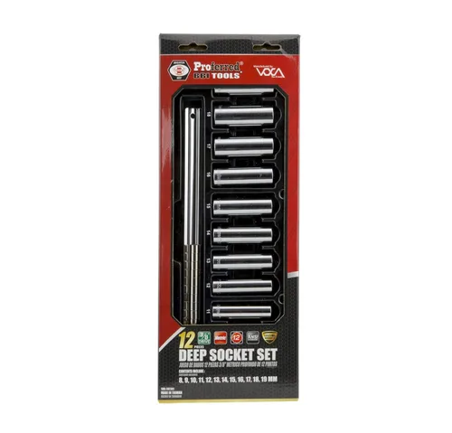 Vista 6 de Proferred S09201 Juego de llaves métricas estándar de 1/2", 15 piezas, 12 puntos