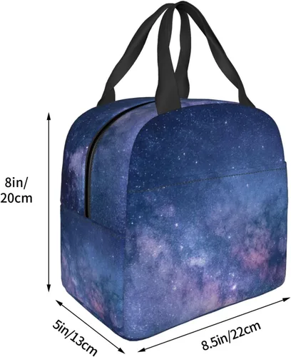 Vista 5 de 1-300 unidades de lonchera personalizada para mujer, bolsa aislada personalizada, añade tu texto, portátil, reutilizable, aislada, bolsa enfriadora