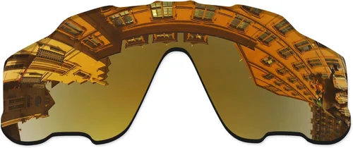 Vista 15 de Lentes de repuesto para gafas de sol Oakley Jaw-breaker OO9290 - Confirm Fit Resistente a los arañazos Abrigo de espejo negro polarizado