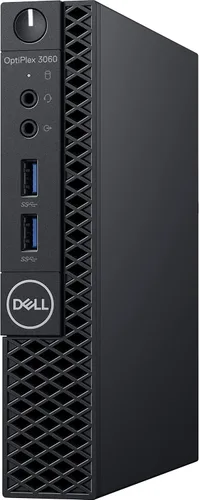 Vista 2 de Dell OptiPlex 3060 Micro PC con Intel Core i3-8100T 3.1 GHz, 8 GB de RAM, unidad de estado sólido de 128 GB, Windows 11 Pro (renovado)