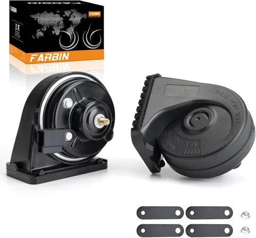 Vista 9 de FARBIN Bocina de Reemplazo para Bocina de Auto Ford Compatible con Ford f150 f250 focus con Convertidor de Enchufe 1 a 2