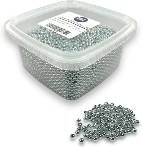 Vista 6 de BC Precision (Jaxshot) Silver Zinc and Copper Plated Metal BBS 4.5mm (.177 Cal), Premium Match Grade, Ideal for Precision Shooting and Target