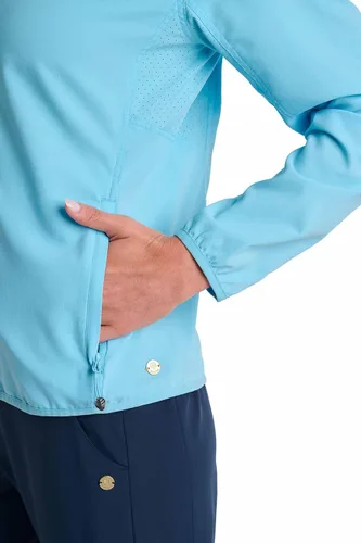 Vista 5 de Coolibar Chaqueta plegable para mujer - Protección solar UPF 50+ - Arcadian