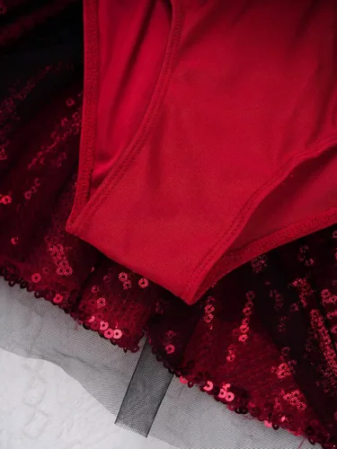 Vista 6 de Moily Vestido de tutú de lujo para niñas con hombros descubiertos y sombrero steampunk