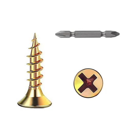 Vista 11 de Wensilon # 4X1 (460PCS) Tornillo de madera negro de cabeza plana 3X25, cabeza plana autorroscante de metal rápido