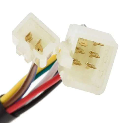 Vista 7 de HIAORS Interruptor de Luz de Parada del Arranque Izquierdo Enchufe Macho Compatible con TaoTao Coolster ATV 125cc 110cc 90cc 70cc 50cc RoKeta Sunl