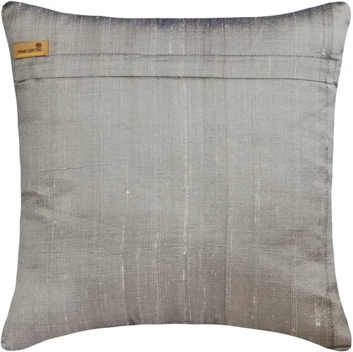 Vista 3 de Fabric Mart Direct Funda de cojín para sofá, fundas de cojín decorativas de color verde y gris, de 12 x 12 pulgadas, almohadas de retazos de bloques