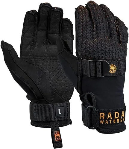 Vista 10 de Radar Guantes deportivos acuáticos Hydro-A para hombre, palma de agarre adhesivo Amara, cierre PowerPull, corte láser, dedos precurvados, ajuste sin