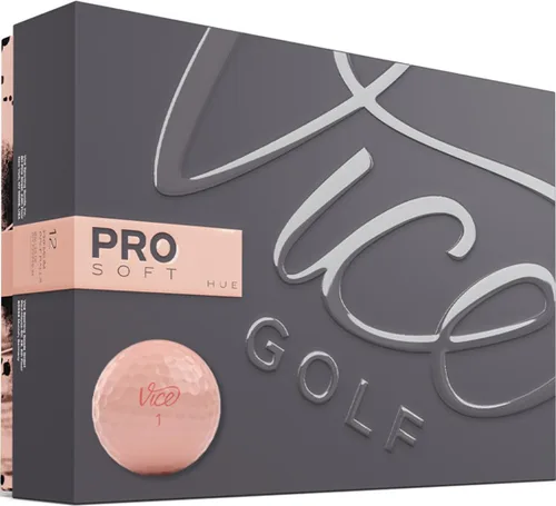Vista 5 de Vice Golf Pro Soft Golf Balls Verde limón neón