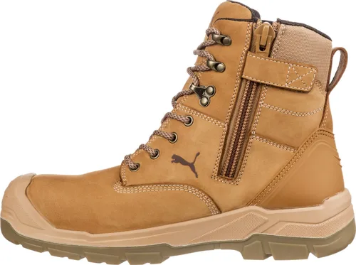 Vista 9 de Puma Safety Conquest Botas de trabajo impermeables con punta compuesta EH con cremallera lateral para hombre