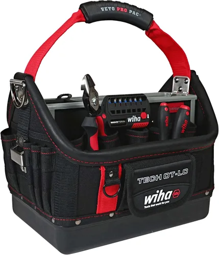 Vista 2 de Wiha 91239 Veto RedStripe TECH OT-LC Kit de herramientas de bolsa abierta de 11 piezas