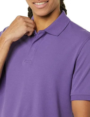 Vista 5 de Tienda Aware Polo de manga corta piqué de algodón ligero para hombre