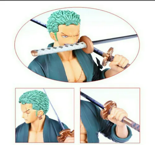Vista 4 de Megahouse Retrato de una pieza de piratas: Roronoa Zoro Ex Modelo PVC Figura
