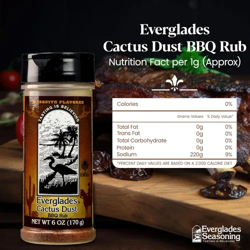Vista 2 de Everglades Condimento de cactus en polvo, 6 oz