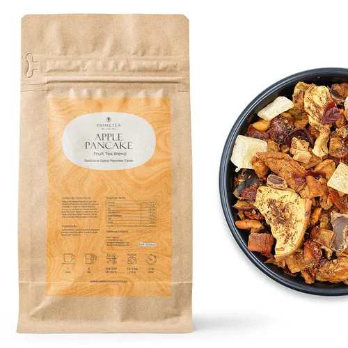 Vista 36 de Prime Tea Grandma's Fruit Basket – Exquisita fruta tisana, hojas sueltas orgánicas de primera calidad, deliciosa mezcla de té de hierbas, natural