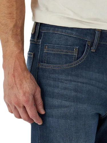 Vista 5 de Wrangler Authentics Jeans ajustados de pierna recta para hombre