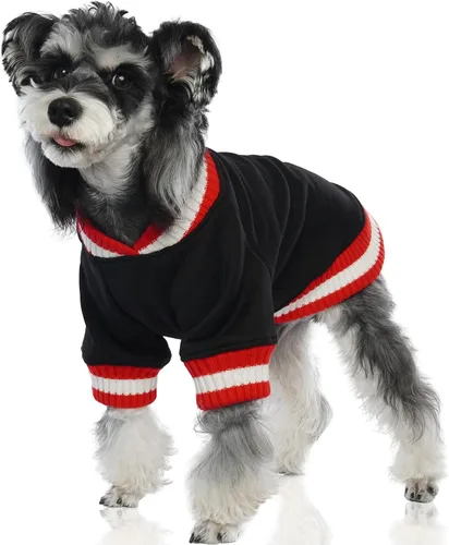 Vista 16 de FUAMEY Sudadera para Perro, Suéteres de Invierno para Perro, Ropa Cálida para Perro, Chaleco para Perro, Sudadera Gruesa para Cachorro, Suéter