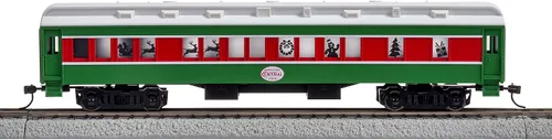 Vista 7 de Juego de tren Lionel Christmas Express LionChief Bluetooth eléctrico de calibre HO con control remoto, multicolor