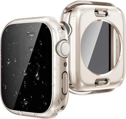 Vista 16 de Goton Funda impermeable con protección de privacidad compatible con Apple Watch, protector de pantalla de 40 mm para Series 6/5/4, SE 3/2/1