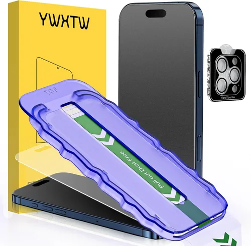 Vista 13 de YWXTW Protector de lente de cámara para iPhone 17 Pro, cobertura completa, protector de pantalla de lente de vidrio templado para iPhone 17 Pro