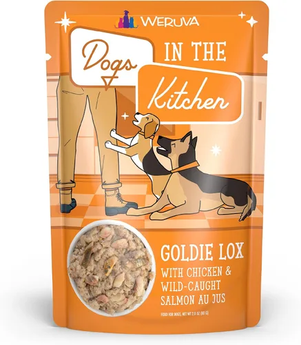 Vista 18 de Latas y bolsas de alimentos húmedos sin granos "Dogs in the Kitchen" de Weruva